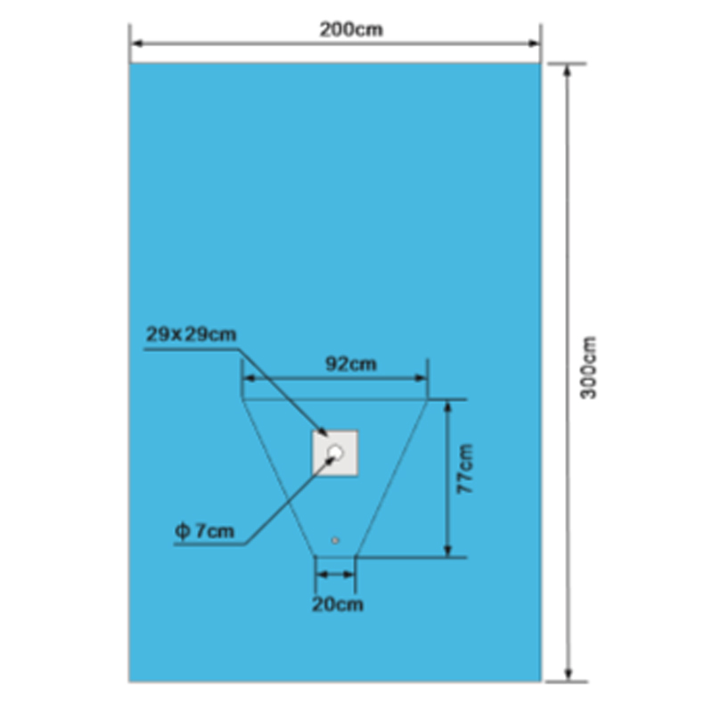 膝关节镜检查手术洞巾